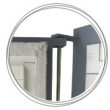 Horno Tecnopiro SBM, puerta